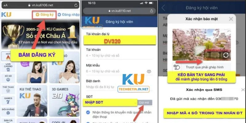 KUBET Đăng ký cược tại sân chơi hiện nay rất dễ dàng, đơn giản.
