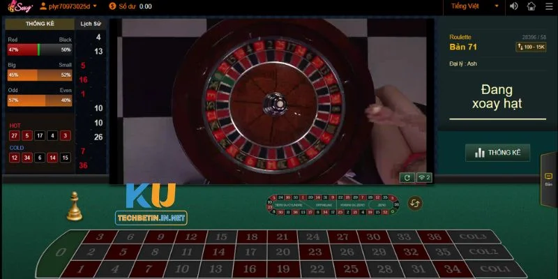Roulette Kubet77 Mức trả thưởng của Roulette được đánh giá rất hấp dẫn.