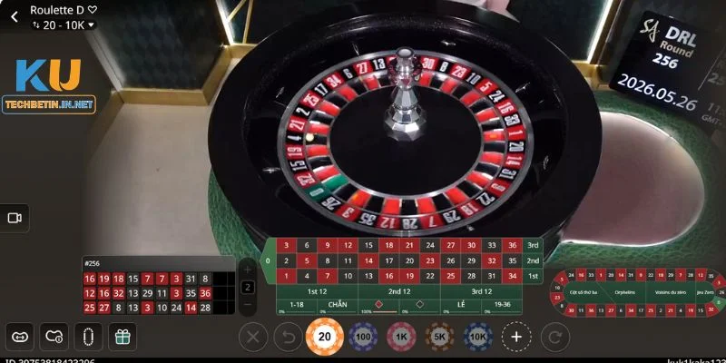 Roulette Kubet77 Roulette Kubet77 là trò chơi có quay đặc sắc hàng đầu tại nhà cái.